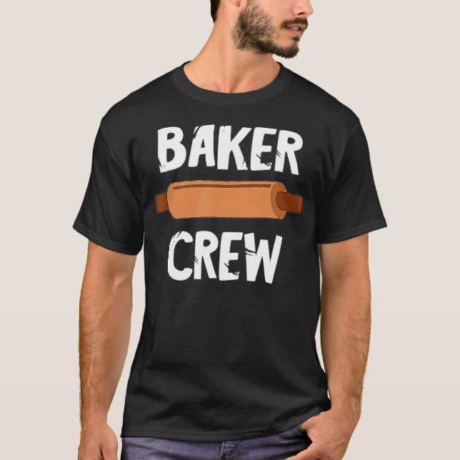 Camiseta Baker Crew Baking Squad Bread Bakery Team african  (Anverso)