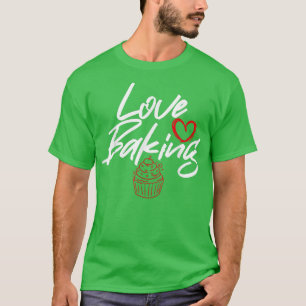 Camiseta Baker de cocción de amor