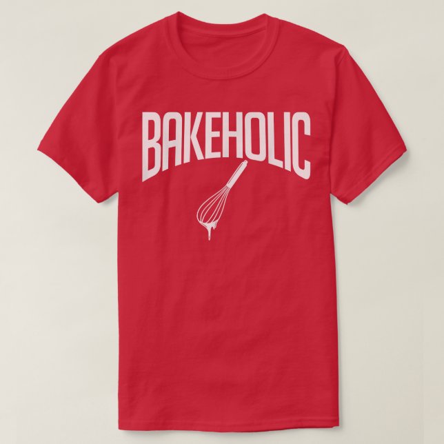 Camiseta Baker de cocción de baquetas (Diseño del anverso)