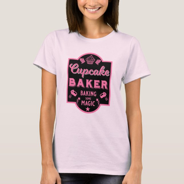 Camiseta Baker maestro de pasteles (Anverso)