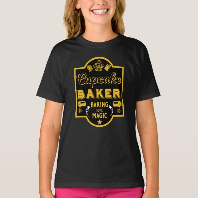 Camiseta Baker maestro de pasteles (Anverso)