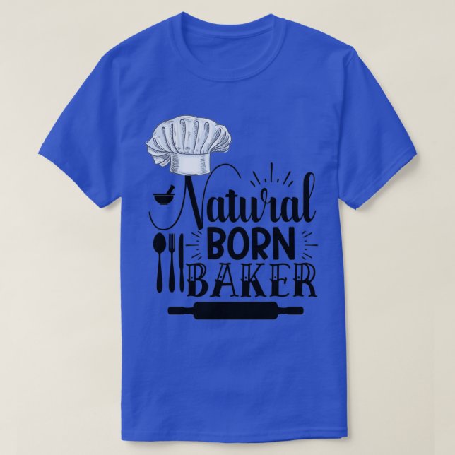 Camiseta Baker natural (Diseño del anverso)