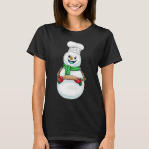 Camiseta Baker Navidades de Snowman
