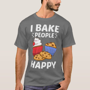 Camiseta Baker Pastry Hobby Profession