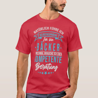 Camiseta Baker Saying Funny Profesora Master Baker