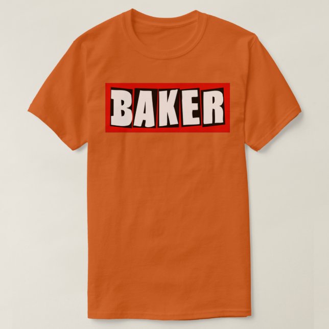 Camiseta Baker Skateboard (Diseño del anverso)