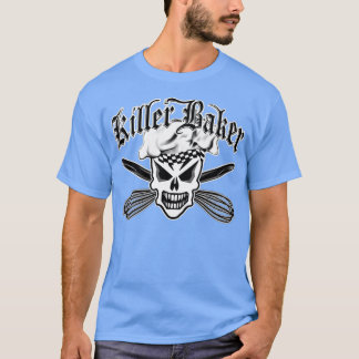 Camiseta Baker Skull 2 Killer Baker y Whisks Crosch