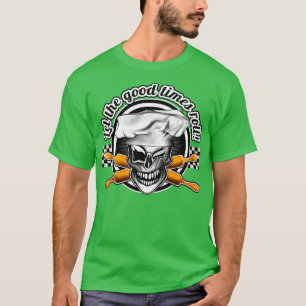 Camiseta Baker Skull 6 Dejar pasar los buenos tiempos