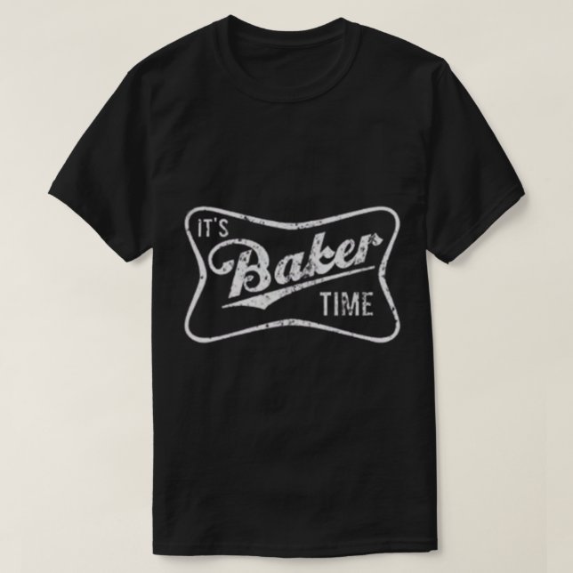 Camiseta Baker Time Mayfield Beer Parody Meme (Diseño del anverso)