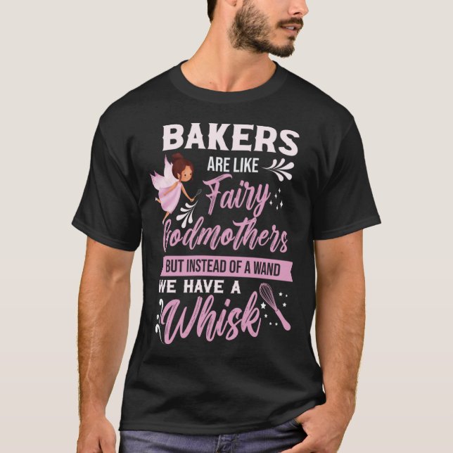Camiseta bakers sweet tooth muffin Fairy cookie baking (Anverso)