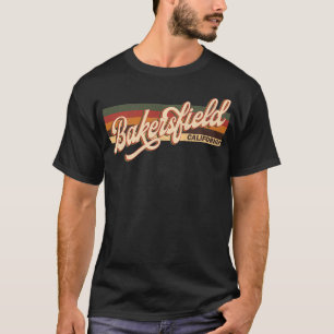 Camiseta Bakersfield Retro Bakersfield Cali de los años 70