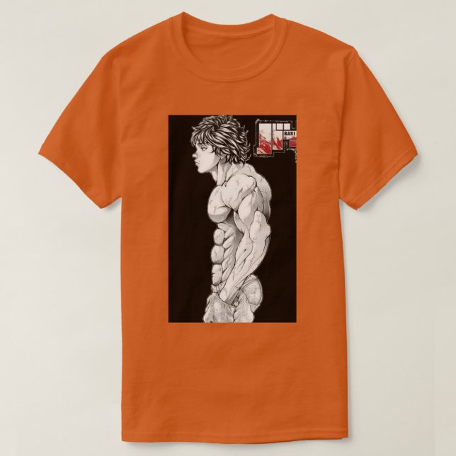 Camiseta Baki Hanma (Diseño del anverso)