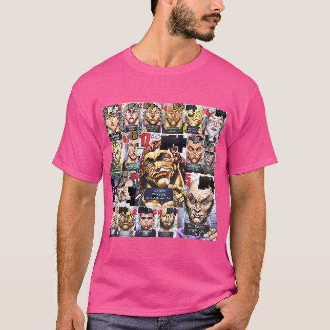 Camiseta Baki Hanma Baki (Anverso)