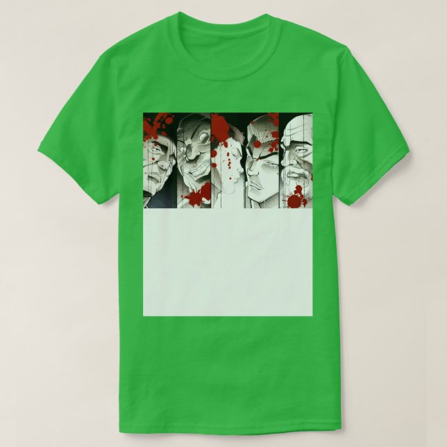 Camiseta Baki Villains 2018 (Diseño del anverso)