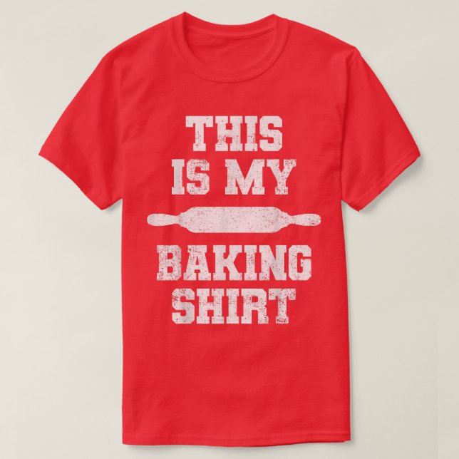Camiseta Baking Baker 290 (Diseño del anverso)