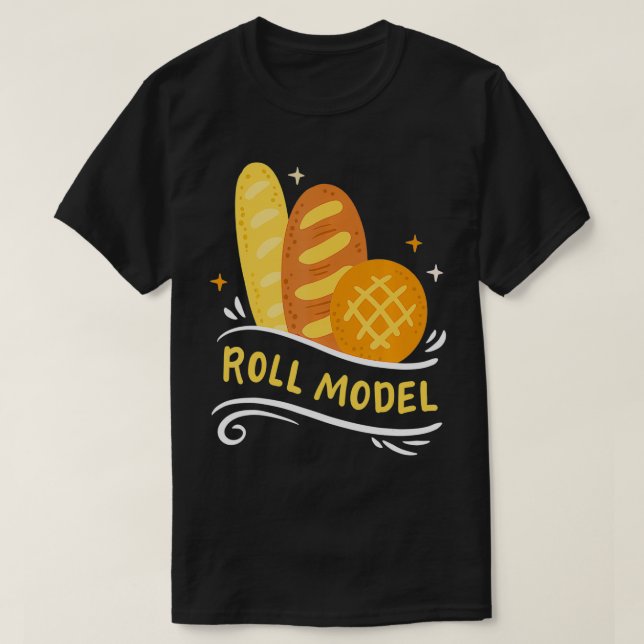 Camiseta Baking Baker Bread Roll  (Diseño del anverso)