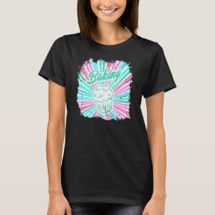 Camiseta Baking Baker Chef Panadería Retro Gráfico