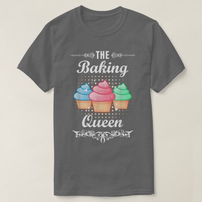 Camiseta Baking Baker Cocinar Pastel de tarta 284 (Diseño del anverso)
