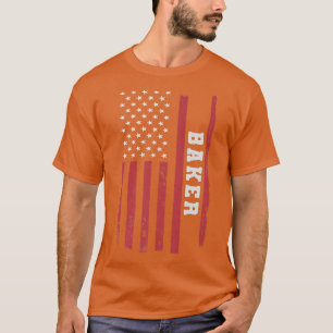 Camiseta Baking Baker Cocinar Pastel de tarta de EE. UU.