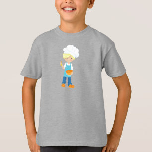Camiseta Baking, Baker, Pastry Chef, Cute Boy, Cabello de R