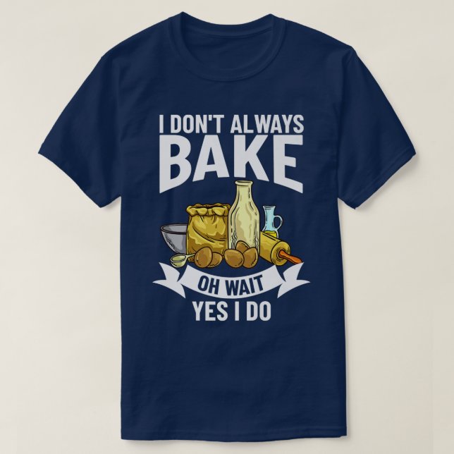Camiseta Baking Beginner prepara panadería de harina de pan (Diseño del anverso)