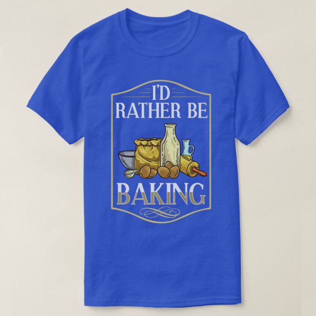 Camiseta Baking Beginner prepara panadería de harina de pan (Diseño del anverso)