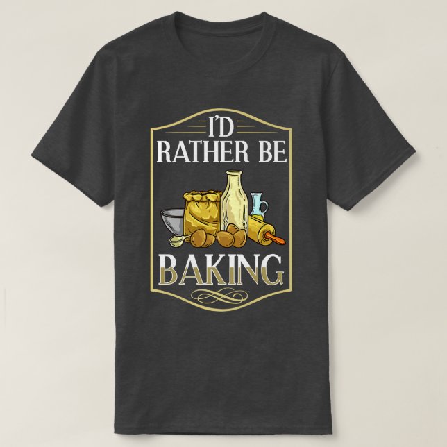 Camiseta Baking Beginner Recipes Baker Flour Bakery  (Diseño del anverso)