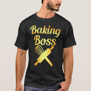 Camiseta Baking Boss Baker Bake