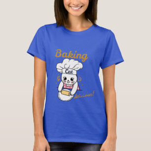 Camiseta Baking Cat-DELICIOSO Diseño bueno - Cuto de gato