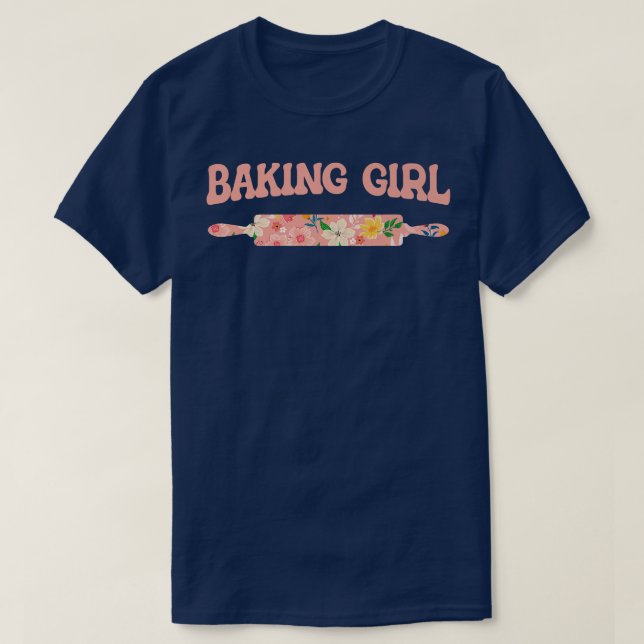 Camiseta Baking Chica - Baking Muffins Cookie Cupcakes Bake (Diseño del anverso)