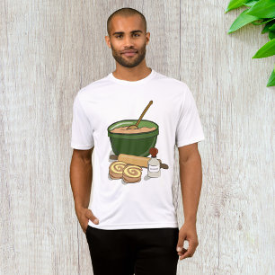 Camiseta Baking Cinnamon Rolls Mens Active