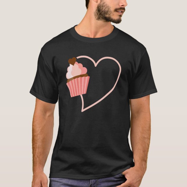 Camiseta Baking Cupakes Cuberia Panadería Muffin Cocinar F (Anverso)