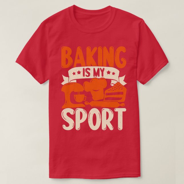 Camiseta Baking es mi regalo de Sport Baker (Diseño del anverso)