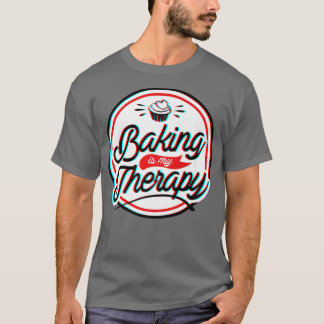 Camiseta Baking es mi terapia