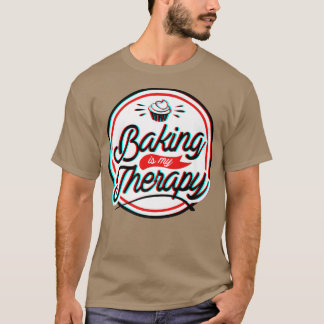 Camiseta Baking es mi terapia