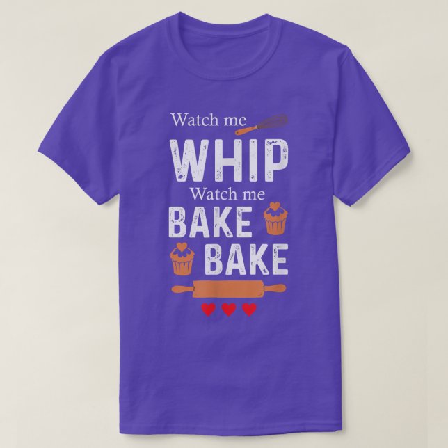 Camiseta Baking Funny Cupcake Lover para panaderos (Diseño del anverso)