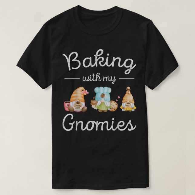 Camiseta Baking Gnomes Women Gnome Baker (Diseño del anverso)
