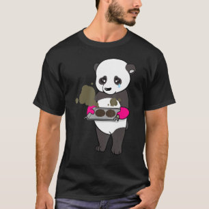 Camiseta Baking Gone Wrong Panda Bear Bear Chef Culinario B