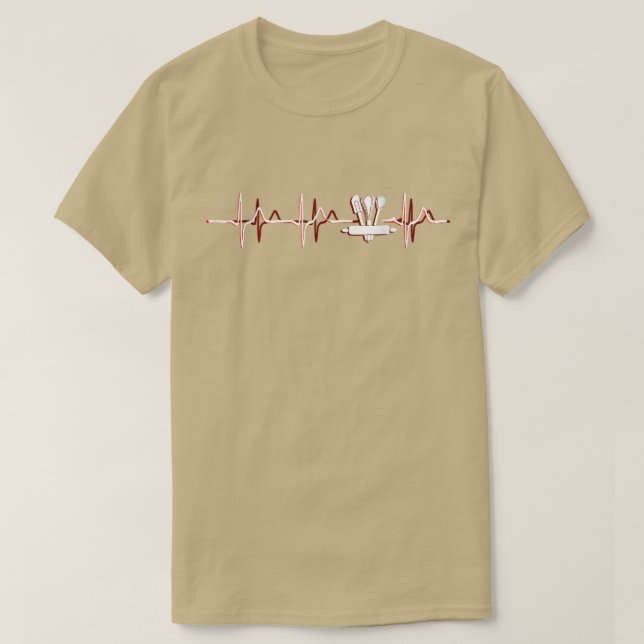 Camiseta Baking Heartbeat, Baker (Diseño del anverso)