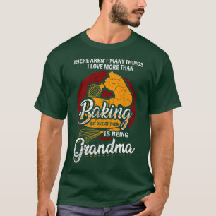 Camiseta Baking Lover Graciosa Abuela Baker Abuela 515