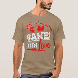 Camiseta Baking Lover Graciosa Abuela Baker Abuela 517
