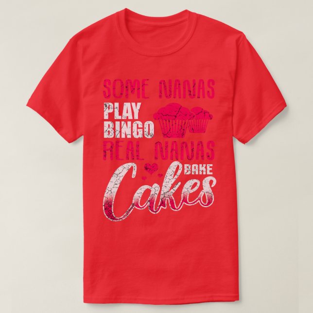 Camiseta Baking Lover Graciosa Abuela Baker Abuela 518 (Diseño del anverso)