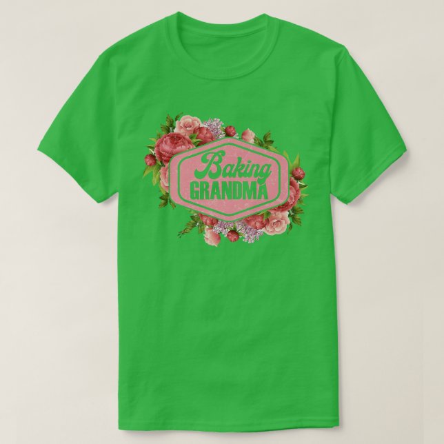 Camiseta Baking Lover Graciosa Abuela Baker Abuela 531 (Diseño del anverso)