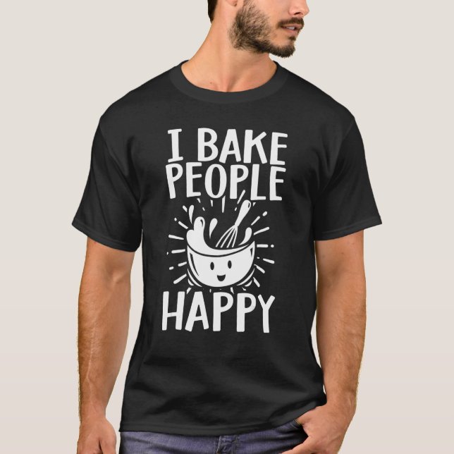 Camiseta Baking Men Women Baking Bake Pastry Chef Baker 2 (Anverso)