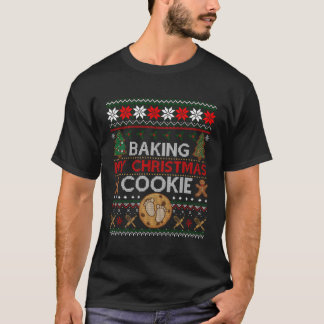 Camiseta Baking My Navidades Cookie Graciosos Regalos Embar