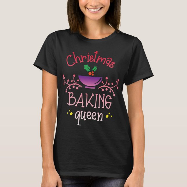 Camiseta Baking Queen (Anverso)