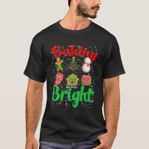 Camiseta Baking Spirit Bright Christmas Tree Xmas Cookie Ki