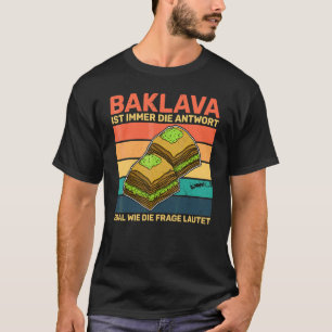 Camiseta Baklava Grecia Cocina Creta Atenas Vacaciones 10