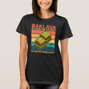 Camiseta Baklava Grecia Cocina Creta Atenas Vacaciones 10