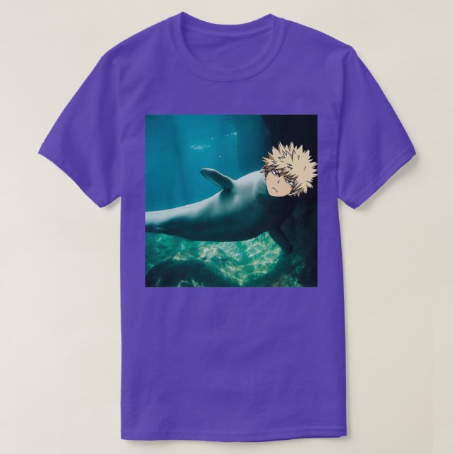 Camiseta Bakugou Whale (Diseño del anverso)